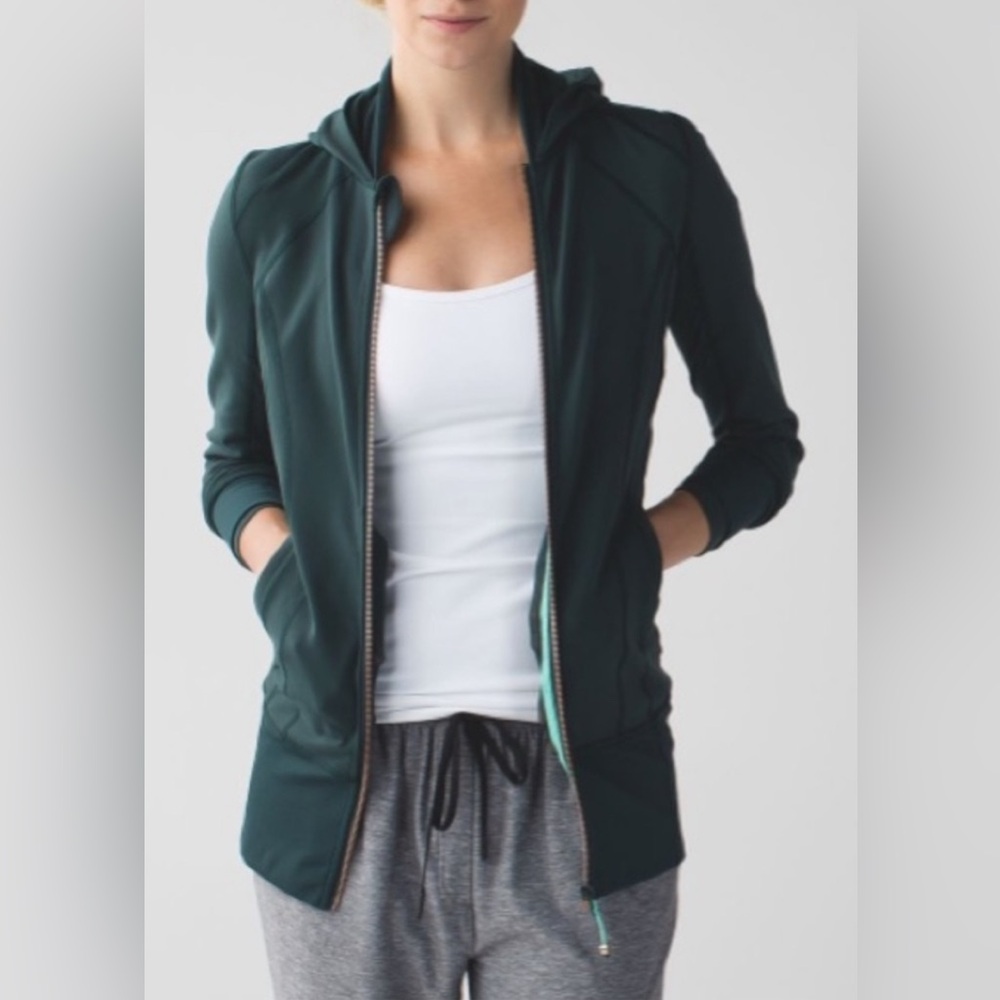 Lululemon Daily Practice Hooded Jacket Sz. 10